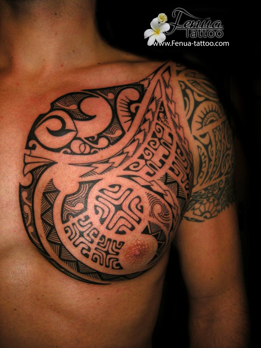 tatouage polynésien / tattoo polynesien / polynésian tattoo