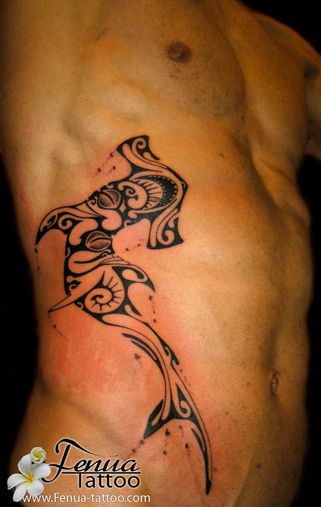 photo de tatouage polynésien