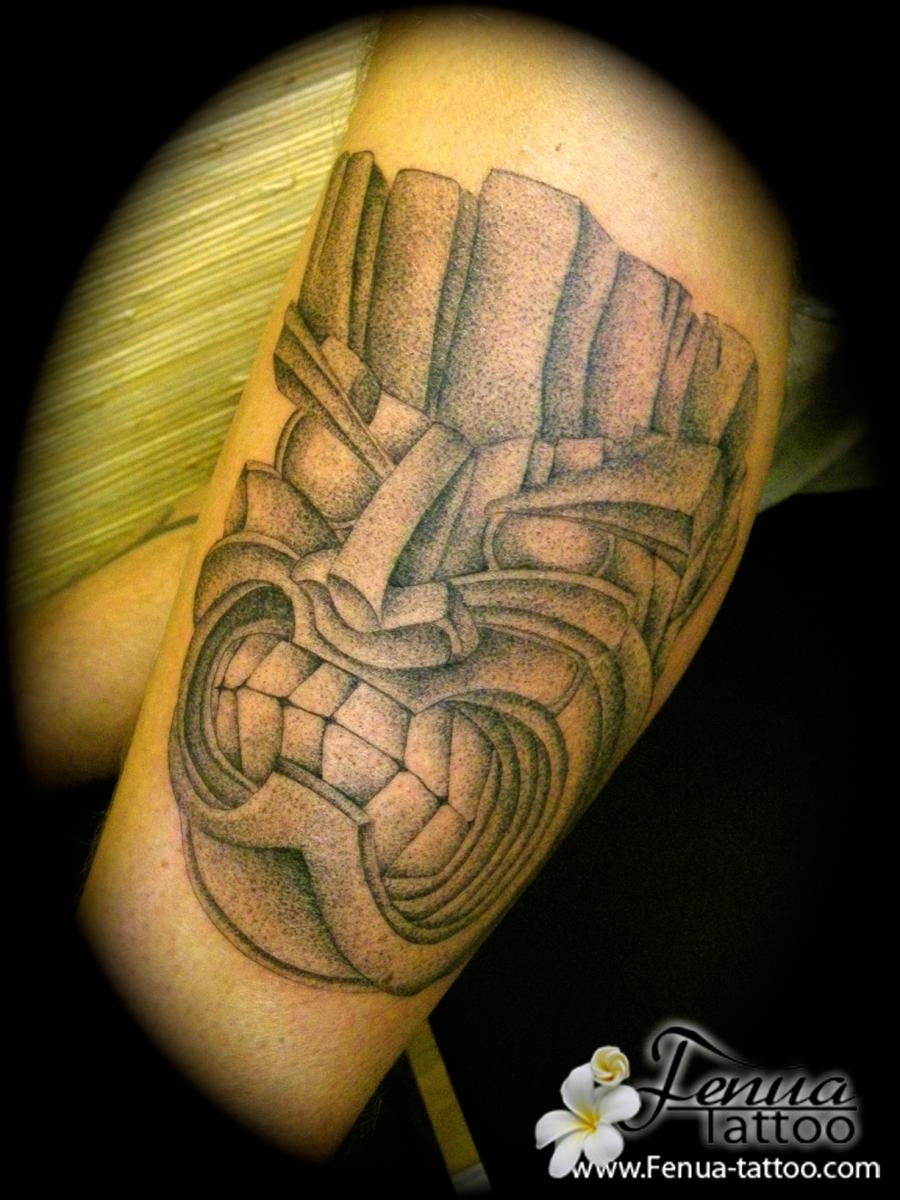 tatouage en ponit dotwork tattoo dot art tattoo