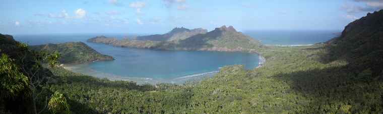 Le village de Anaho a nuku hiva