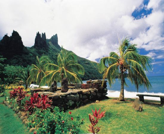 Sites arch&eacute;ologiques de nuku hiva