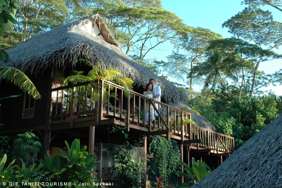 hotel familiale sur l'île de fakarava