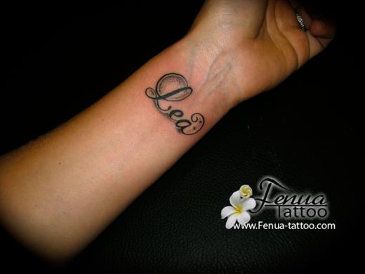 Prenom sur le poignet  tatouage Polynsien  tatoouages FENUA 