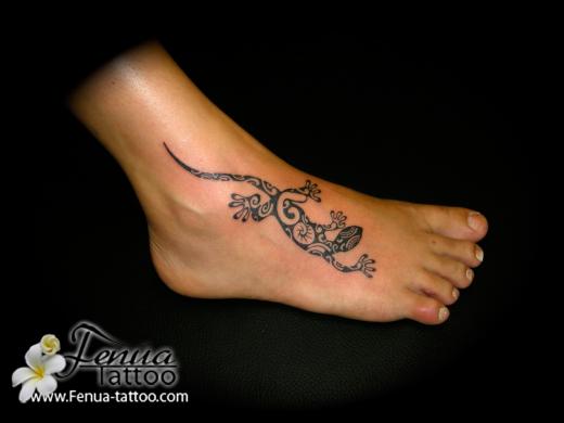  salamandre polynesienne  tatouage Polynsien  tatoouages 