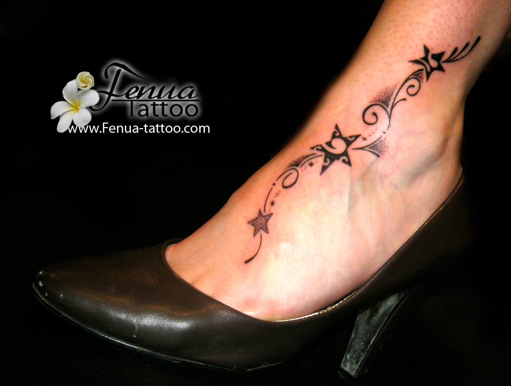 tatouage pied