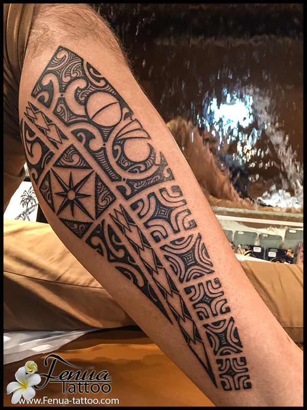 Tatouage Polynesien Mollet Tatouage Polynesien Tatoouages Fenua Tattoo