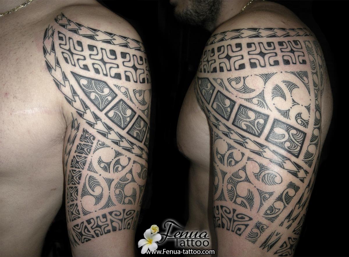 photos de tatouage polynesien