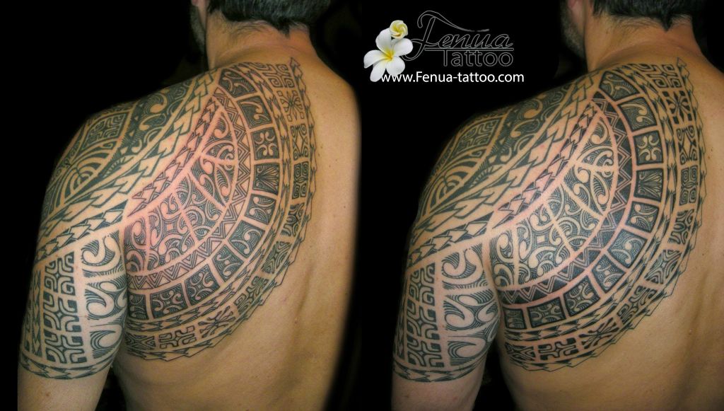 tattoo polynesien moaorie tribal