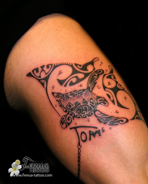 photo tattoo polynésien
