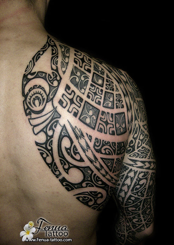ajout de photos de tatouage polynesien